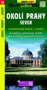 Okolí Prahy - sever / Turistická mapa SHOCart